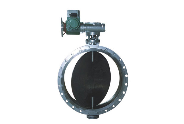 D41W蝸輪襯膠通風蝶閥